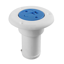 White Nylon Boat Yacht Truck Water Deck Filler for 38mm Socket with Blue Cap 2024 - buy cheap