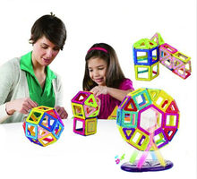 Hot Sell high quality Educational Toys 24PCS Blocks Geometric Shape Magnetic Brick Diy Kit Nano Size Models & Building Block Toy 2024 - buy cheap