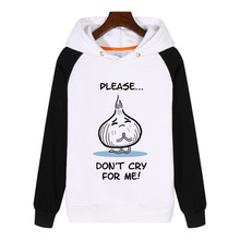 Do not cry for me onion-Sudadera con capucha para hombre y mujer, suéter grueso de invierno, ropa deportiva, GA787 2024 - compra barato