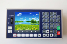 Minimáquina fresadora con controlador CNC de pantalla LCD de 4 ejes, 3,5 pulgadas, servo USB, máquina de coser, husillo de código G láser 2024 - compra barato