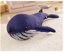 Juguete de peluche grande de ballena azul, almohada grande, regalo de Navidad, s2560, 100 cm 2024 - compra barato