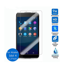 Película protetora de vidro temperado para alcatel one touch idol 4, original, 9h, proteção à prova de explosão, protetor de tela para ot 6055 6055d 2024 - compre barato