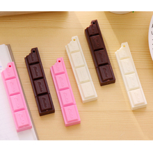 Bolígrafo de plástico con diseño de Chocolate para escuela y oficina, Bolis Escolares con diseño divertido, 1 unidad 2024 - compra barato