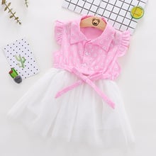 Vestido de princesa tutu recém-nascido, fantasia de 1 ano de aniversário, roupa de menina floral, uma linha, de malha, 2019 2024 - compre barato