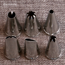 Bico de confeiteiro de tulipas com 6 andares, bicos de confeiteiro de metal russo, ferramentas para diy, nozzl, 03027 2024 - compre barato