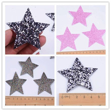 10pcs/Lot Star Design Hot Fix Rhinestone Motif Iron On Patches Applique Transfer Clothing Shose Bags Diy Accessories For Sewing 2024 - buy cheap
