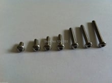 Tornillos de rosca métrica M6x16mm, cabeza de botón de acero inoxidable, tapa hexagonal, 15 Uds. 2024 - compra barato