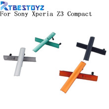 Rtbestoyz sim/micro sd slot de cartão, capa com porta usb para sony xperia z3 compacto mini z3mini d5803/d5833 2024 - compre barato