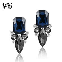 VEYO 2018 Brand New Design Fashion Crystal Stud Earrings Elegant Crystal Earrings For Women gift 2024 - buy cheap
