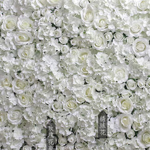 50 шт./лот 12 см большие искусственные цветы розы головки DIY Свадебные настенные арки цветы День Святого Валентина Декоративные искусственные цветы 2024 - купить недорого