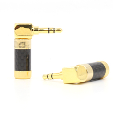 Deserve Purchased one piece 24K 3U Gold plated 3.5mm male Stereo Audio jack for headphone cable 2024 - buy cheap