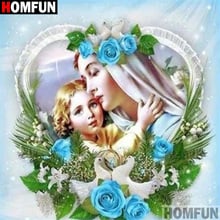 HOMFUN Full Square/Round Drill 5D DIY Diamond Painting "Religious figure" Embroidery Cross Stitch 5D Home Decor Gift A17782 2024 - buy cheap