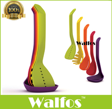 WALFOS Heat-Resistant Nylon Cooking Utensil Set- Non-Stick Kitchen Nylon Utensil Set-Cooking Spatula Slotted Spoon Soup Ladle 2024 - buy cheap