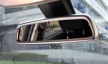 For Jaguar XE XF XJL F-Pace F pace X761 Car-styling ABS Matte Chrome Interior Rearview Mirror Frame Cover Trim Accessories 2024 - buy cheap