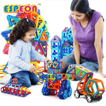 107 PCs Big Size Magnetic Designer Building Blocks Model & Building Toys Brick Enlighten Bricks Magnetic Toys for Children 2024 - buy cheap