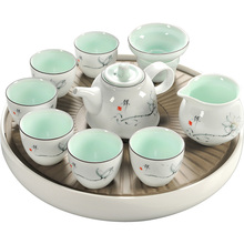 Hot sale Ceramic  Tea Set Household Kungfu Tea Tray Small Tea Platform Japanese-style Dry-brewing Simple Tea Pot 2024 - buy cheap