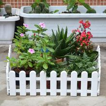 Garden Decoration Fence Plastic DIY Gardening Lawn Fence Mini Garden Fence Dollhouse For Garden Decor Tools tuin jardin 50X13cm 2024 - buy cheap