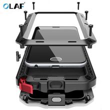 Olaf, capa de metal para serviço pesado, capa 360 completa para samsung galaxy s4 s5 s6 s7 edge s9 s8 plus note 8 9 5 4, capa à prova de choque 2024 - compre barato