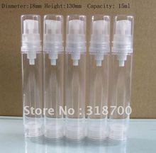 15ml Portable Empty Airless Plastic Lotion Pump bottle  15cc Refillable acuum lotion bottle cosmetic and packaging 2024 - buy cheap