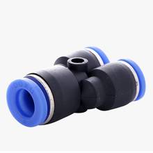 PW6-4 Reducing Unequal Pneumatic Quick Connector Joint 3 Way 6mm to 4mm to 4mm Push In Y Type Pipe Fitting 2024 - buy cheap
