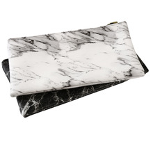 PU Cosmetic Bag Make Up Marble Portable Ladies Travel Case Makeup Brushes Organizer Storage Pouch Toiletry Wash Kit Bags 2024 - buy cheap