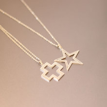 New Big Cross Star Stainless Steel Custom Necklace Big Pendants Necklaces Women Men Fashion Minimalist Jewelry Gift 2024 - buy cheap