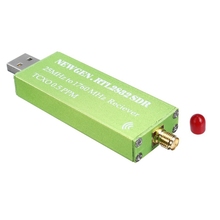 USB адаптер RTL-SDR RTL2832U + R820T2 + 1Ppm TCXO ТВ-тюнер приемник 2024 - купить недорого