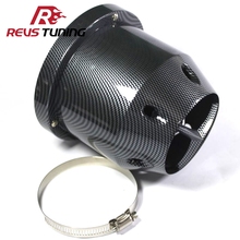 Universal 3'' Inlet Carbon Style Turbo Racing Sport Air Filter 2024 - buy cheap