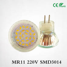 Mr11 LED Light Bulb 35mm Diameter 5W 7W 3014 SMD AC 220V Bright Mini LED 12V 5W 5730 SMD Mr11 Spotlight Bulb GU4/GU5.3 LED Lamp 2024 - buy cheap