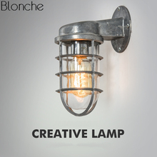 Vintage Loft Industrial Wall Lamp Retro Iron Wall Sconce Light Fixtures for Bedroom Bathroom Home Decor Lighting Luminaire E27 2024 - buy cheap