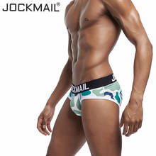 JOCKMAIL Sexy Underwear Men Breathable Brief Underpants Cotton Comfortable calzoncillos hombre slip Cueca Gay Male Panties 2024 - buy cheap
