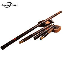 Высококачественная китайская бамбуковая флейта Xiao, 3 секции и одна секция, на выбор, легко носить с собой Dizi, подарочная коробка 2024 - купить недорого