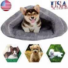 2 Size Puppy Pet Cat Dog Soft Warm Nest Kennel Bed Cave House Sleeping Bag Mat Pad Tent S L 5 Colors Pets Winter Warm Cozy Beds 2024 - buy cheap