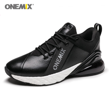 ONEMIX-Zapatillas de correr para hombre, deportivas transpirables para caminar al aire libre, zapatos de Skateboarding, color negro, invierno, 270 2024 - compra barato