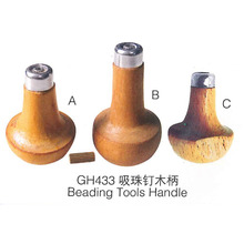 1PCS Mini Wooden Mushroom Handle Beading Tools Holder Micro Setting Hand Chuck 2024 - buy cheap