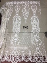 J-62486 кружева для свадебного платья высокого качества чистая кружевная ткань французская вуаль гипюр Тюль Сетка кружевная ткань 2024 - купить недорого