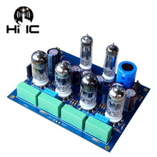 Azeite amplificador de tubos hifi 6z4*2 + 12au7*2 + 12ax7*2 + 12ax7*2, amplificador de áudio, placa de áudio 2024 - compre barato