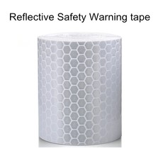 new 2inchx10ft 3M silver white Car Motorcycle Reflective Tape Film Stickers Styling Bicycle Safety Warning Conspicuity adhesive 2024 - buy cheap