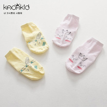 Kacacackid Crown tipo estrecho, calcetines de algodón para niños y niñas, bonito antideslizante, calentadores de piernas para bebés, calcetines para niños de 0 a 4 años 2024 - compra barato