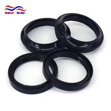 Motorcycle Front Fork Damper Dust cover Oil Seals Set Kit Shock Absorber Part For KAWASAKI ZX600 ZX6RR ZX636 ZX6R ZX 6R 41*54*11 2024 - buy cheap