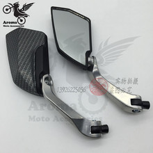 free shipping motorbike rearview mirrors 10mm 8mm universal motorcycle side mirror motocross ATV Off-road  moto dirt pit bike 2024 - buy cheap