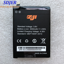 100% original zoji z6 & z7 bateria substituição 3000mah peças bateria para homtom zoji z6 z7 telefone inteligente 2024 - compre barato
