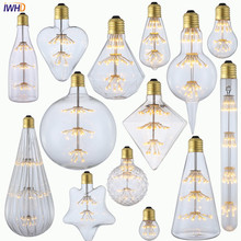 IWHD All Star Bombilla Edison Bulb Lamp E27 2W 220V Industrial Decor Lampara Vintage Retro Lamp Ampul Ampolletas 2024 - купить недорого