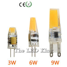 Best Price G4 G9 LED Lamp LED Bulb 3W 6W 9W DC/AC 12V LED G4 G9 COB Light Dimmable Chandelier Lights Replace Halogen G4 Lamps 2024 - buy cheap