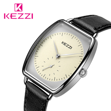 Kezzi Fashion Quartz Watches Women Rose Gold Ladies Business Watches Casual Dress Leather Strap Female Watch Relogio Feminino 2024 - buy cheap
