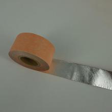 Rollo de hoja de aluminio de imitación de plata, material de decoración nuevo, 25mm x 50m, envío gratis 2024 - compra barato