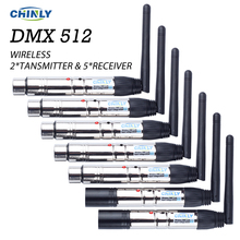 Sistema Inalámbrico DMX512 DMX Dfi para DJ, receptor o transmisor de 2,4G para luces LED de escenario con iluminación, Control de 300 m 2024 - compra barato