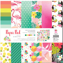 2 5.5*25.5cm Flamingo Scrapbooking paper pack of 24 sheets handmade craft paper craft Background pad 015 2024 - buy cheap