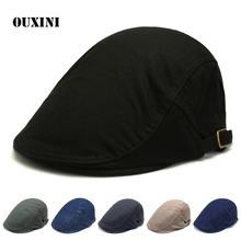 High quality Chef Fashion Men Women Beret Caps Summer Breathable kitchen hotel restaurants hat Flat Cap 2024 - buy cheap