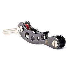 BISI GORO Aluminum Metallic EDC Key Wallets Men Keys Holder Smart Housekeeper New Design Keys Organizer Key Chain Bottle Opener 2024 - buy cheap